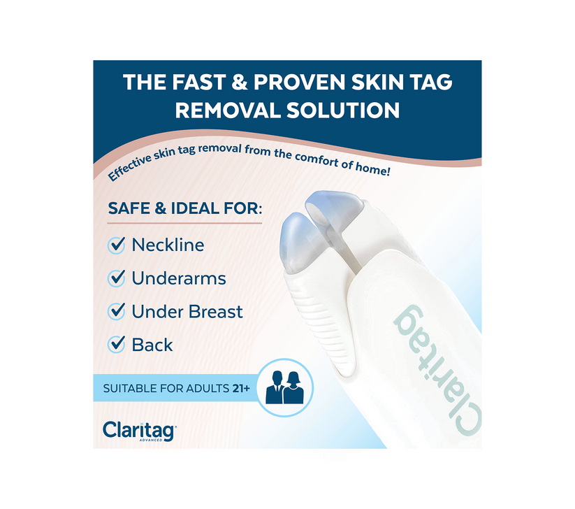 Claritag Advanced® Skin Tag Remover – FDA-Cleared At-Home Device